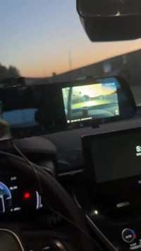 مرآة DVR • فول اتش دي 1080P • تسجيل عند حادث