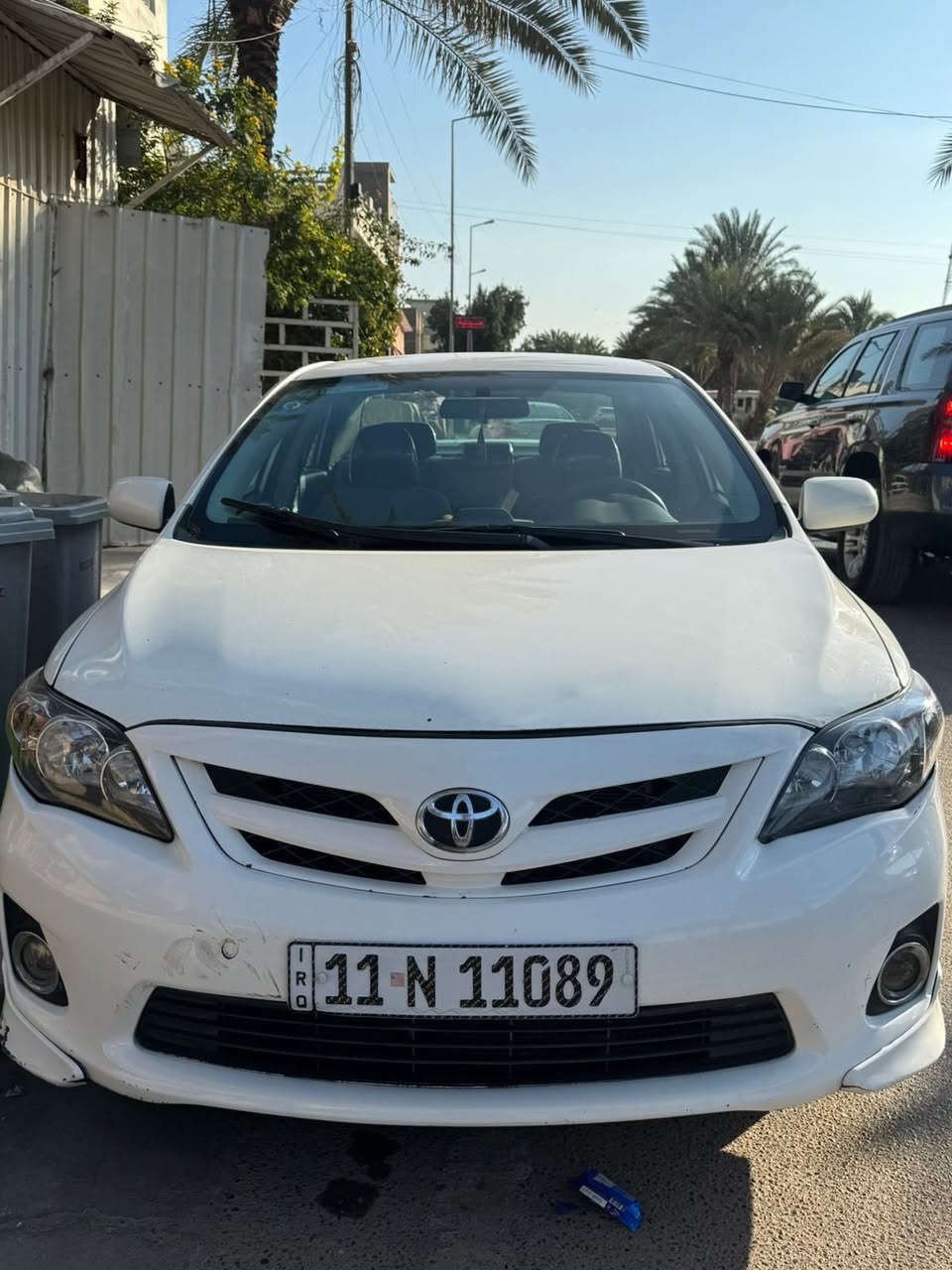 السلام عليكم للبيع كورلا2012 وارد امريكي حادث جاملغ وبنيد وبيه قطعتين صبغ سياره اس بلادي تبريد ثلج رقم بغداد بسمي السعر 119 وبيه مجال قليل مكاني بغداد ***********
