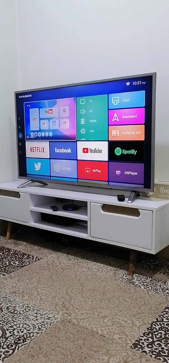 مارکه ی MASER
شاشه 50
سمارته 
زور بیعه یب و به شه رت 
دیقه ی زور جوانه فول HD
به س یوتوبی ایش ناکات 
گؤگل و که نالی ناوخویشی تیایه اتوانی به رنامه یش دا به زینی
نرخی 180 هه زار سلیمانی 
*********** السليمانية, العراق
