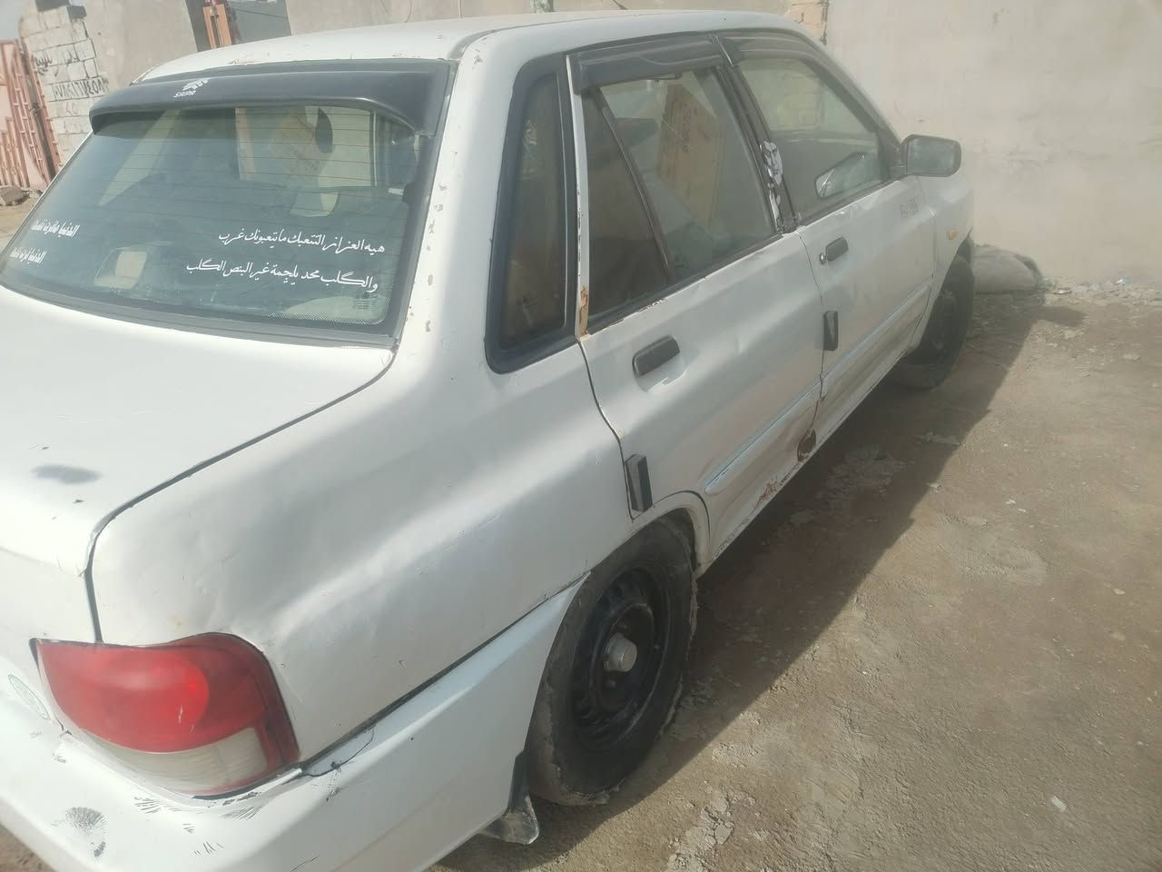 سايبة موديل ١٢ كير مكينة نضيفات
الگشر مثل ماموضح بيهه رشات صبغ
 عليهه غرامة ٦٠٠ تنقطع من سعرهه
سنويه ساقطه سعرهه٢٤ مكانهه ديوانية راعيه يريد مداور
***********
