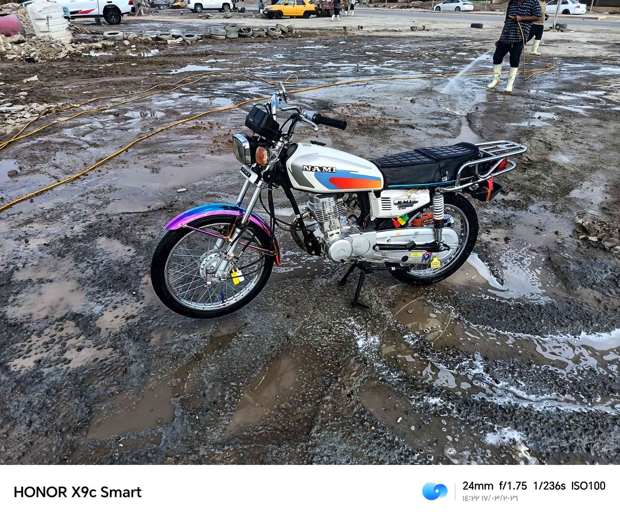 سلام عليكم  دراجه نامه شلامجه اصلي موديل 23طالع بل 24مكفوله كفاله عامه للبيع دراجه حلوه مال جناي سعره 1250ببه مجال  ***********
