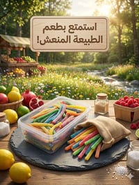 جلاتين سكري • فاكهة طبيعيه • عنه الأنبار