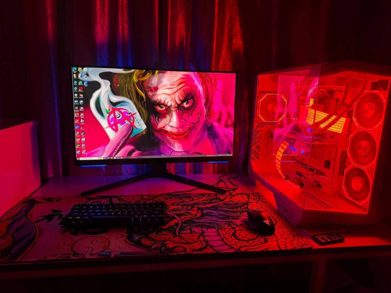 Cor i 5 14400f 2.50hz
Ram 32g 6400 hz ddr 5 Addgame
M.b b 760M-HDV/M2 Asrock white
Psu 850w gold thermalright
Gpu 5070ti 16g Zotac white
Liquidcooler thermalright 360mm white mjolnir lcd Argb
M.2 1 t addlink
Case darkflash dy470 white
 السعر : 3000000 /3 مليون 
رقم الهاتف:***********

