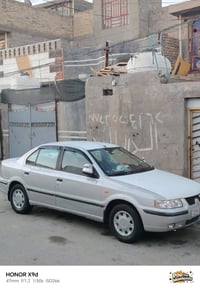 بركاته اخوان سمند للبيع2009 سياره مكفوله كفاله من الصبغ والضربه والتبد...