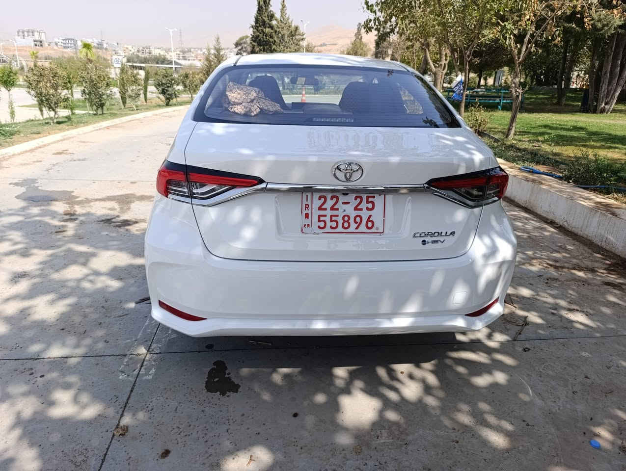 2025  کرۆلا hev
ڕەقەم سلێمانی   سنەوی تا  2031   تازە
لیدراو سارد بۆیاخ  تەرزە هیچی نیە 
9000  هەزار ڕۆشتووە
فوول مواسفات  بس کوشن کارەبایی نیە
***********
***********
