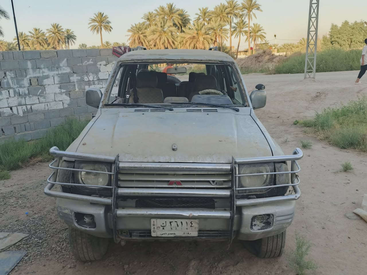 باجيرو موديل 2000سنويه بسمي رقم بغداد حادث جام وياله ثنين وفلنجه فقط  تحويل شوكت متريد 32وبيها مجال لطيبين بابل ابو غرق الرقم ***********
