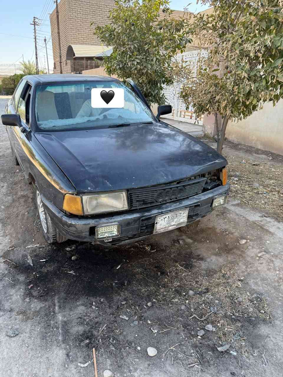 اودي 1991 سياره عضمته بلاديه محرك لا تنقيص ولا تبخير وكير تمام الجام جوبي يشتغل مسجل سياره اقتصاديه ويل تخم  سياره باور ستيرن يخبل صاحبه الشرعي موجود بسامراء سياره اصوليه اوراق السياره موجوده كامله ومدفوعلهه كمرك ابيع كوم حديد سعر(9)مجال بصيط لأستفسار ***********اتصل او وتساب مكان سياره سامراء

