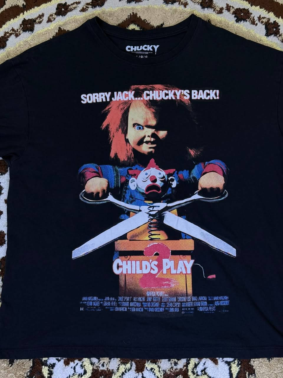 بدي  CHUCKY
قطعة فنتج
قياس L
قطن 💯 
10  الاف


**إذا كنت صاحب هذا الإعلان وتريد حذفه لأي سبب، رجاءا أرسل رسالة إلى الدعم الفني**