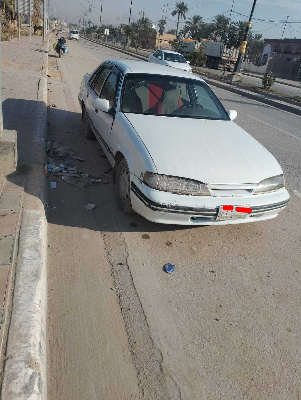 دايو برنس للبيع مديل 94 اوتوماتيك.        رقم بابل   مكينة وكير نضيفات.  كهربائيات كلها شغالة.    مكاني كربلاء.        رقمي.  ***********         سعرها 25 وبيه مجال
