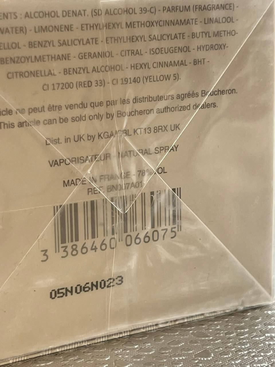 عطر ماركة QUATREأمزون جديد غير مستخدم
متوفر توصيل لجميع محافظات العراق


**إذا كنت صاحب هذا الإعلان وتريد حذفه لأي سبب، رجاءا أرسل رسالة إلى الدعم الفني**