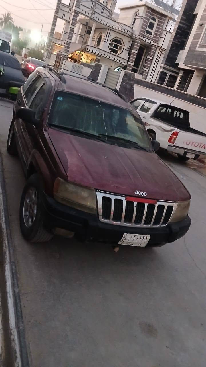جيب شيروكي موديل 2000
بسمي كير مكينه كفاله قبل ٨ أشهر شديت
بيه تعديلات بسيطه 42 وبيه مجال
مكاني بابل ***********
