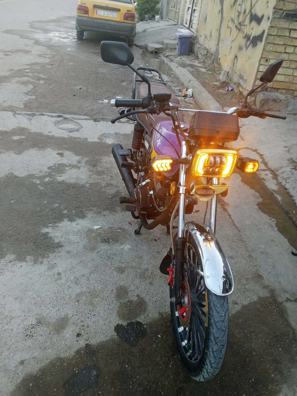 السلام عليكم دراجة سونك 5 كير مديل ٢٠٢٥ كفالة عامة كلهة شغالة مابيهة اي نقص السعر ٧٠٠ وبيهة مجال مكاني الكمالية التصال عل هاذة الرقم ***********
