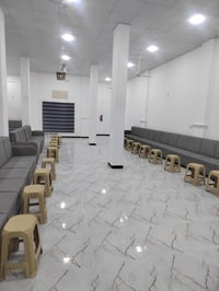 متاح ديوان حطاطة درجة أولى 80 متر جديد يرهم القاعات الدينية والاجتماعي...