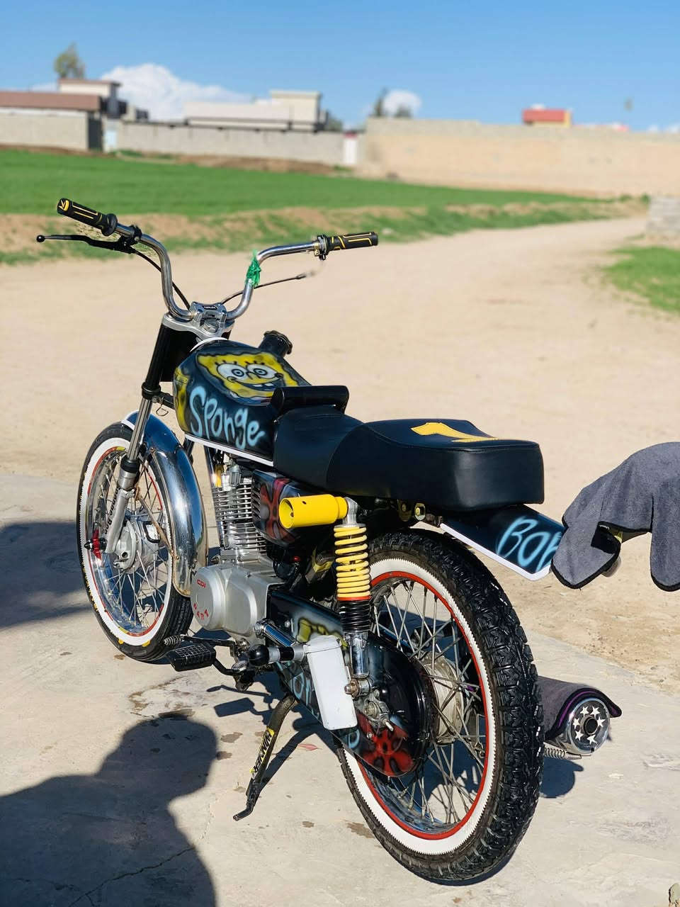 البيع ماطور حربي كامل ربيع ما تصرف علي ماطور جديد ***********  مكاني حي صدام
