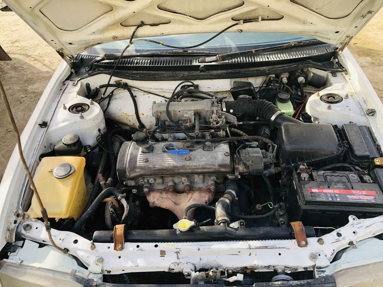 كورلا موديل 1994 رقم بغداد بسمي سياره بيه نوقص دشبول تعبان وبطاين محرك نظيف السعر 30 وبيه مجال الاستفسار اتصال 📞 ***********
