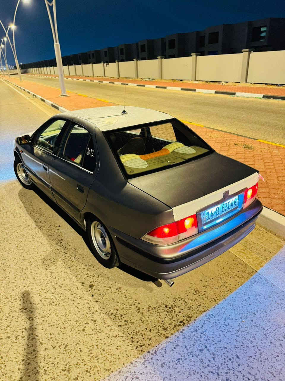 السلام عليكم سمند 2012 رقم بصره باسمي سنويه مجدده لغاية2030 السياره كفاله من الضربه فقط مصبوغه جماليه اثر جراد وصورهه عندي... كير محرك حداده تبريد تخم تايرر كهربائيات كلهه شغاله دواخل حلوه مكاني بصره القبله السعر45 وبيهه مجال للشراي***********
