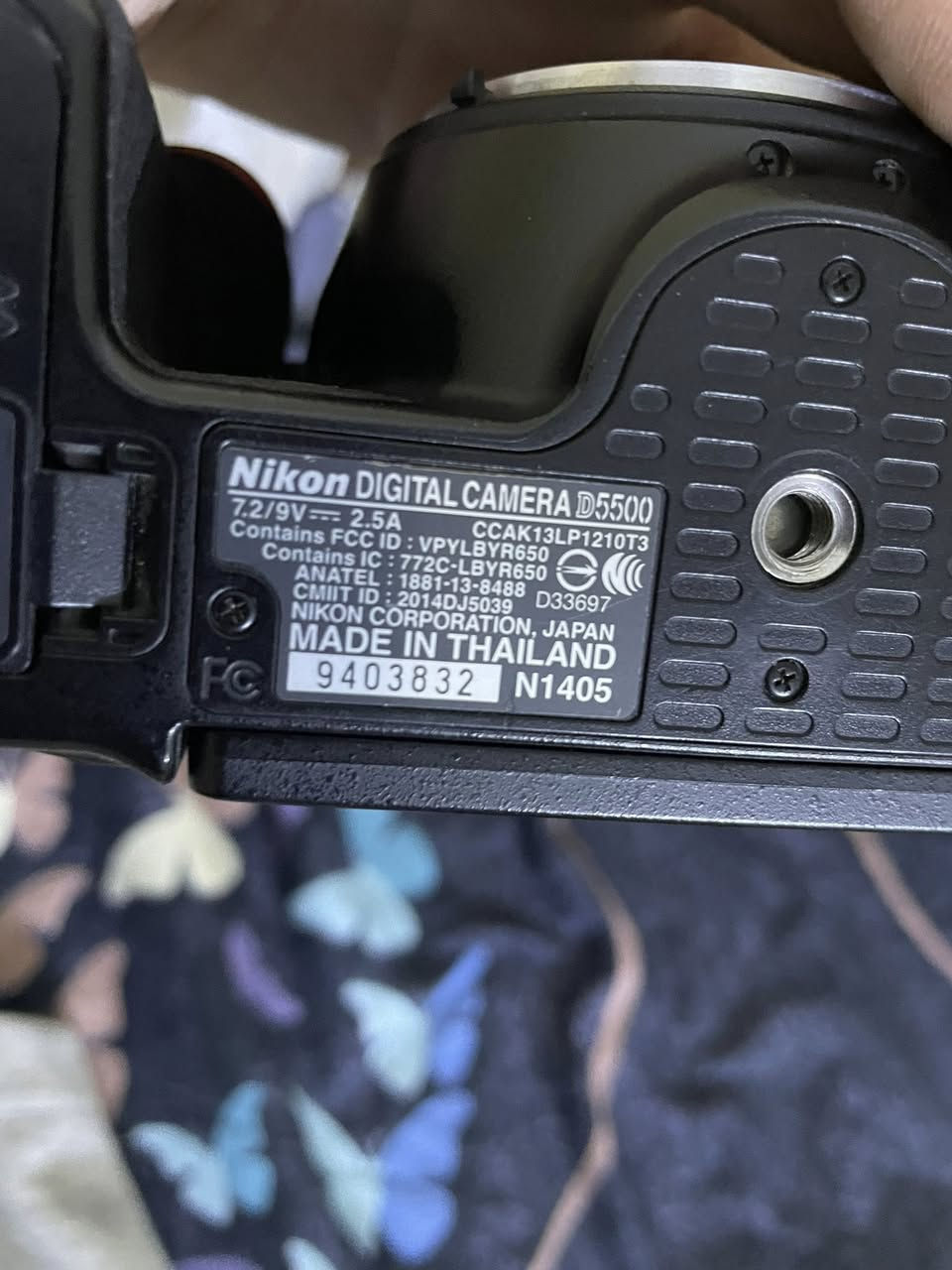 ✅ السلام عليكم 📸 🇮🇶
✅ شباب كامره نيكون 📸 🇮🇶

5500D📸✅

✅ ملحقات الكامره 📸🇮🇶

✅شاشه قلابه 360 

✅عدسه 18.140 📷🇮🇶

✅ شاحنه الاصليه 📸 🇮🇶

✅ بطاريه الاصليه 📸 🇮🇶

✅سعر 450

✅ مكان بغداد استفسار اكثر تفضلوخاص

✅رقم الهاتف ***********
