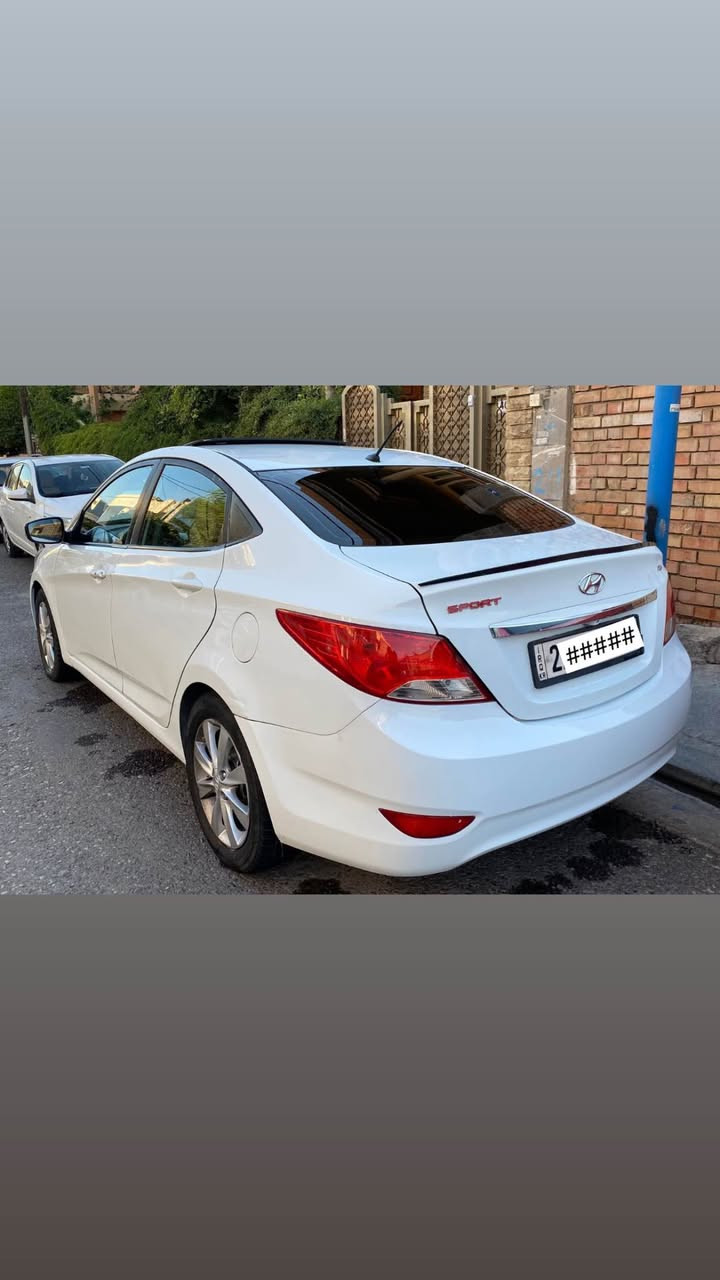 ▪️Hyundai Accent 2015 ▪️
▪️وارد خلیجی سفر شرکە ▪️

▪️١٠ پارچە ڕەش لەسەر ساغە ▪️
▪️بێ لێدران بێ دەعم ، بێ ناوگرتن ▪️
▪️پێش و پشت کەپس بێ ئێڕباگ ▪️
▪️فوول مواسفات سلایت ڤۆلیۆم ▪️
▪️بەسمە و حساس و Abs ▪️
▪️یەدە بەسمە و ، پێنج بالیف ▪️
▪️مەکینە / V4.16 بەشەرت بێ عەیب ▪️
▪️رەقەم و سەنەوی و ژینگەی نوێیە ▪️
▪️ناونیشان هەولێر / *********** ▪️

▪️نرخ / ٩٧ $ ▪️ أربيل, العراق
