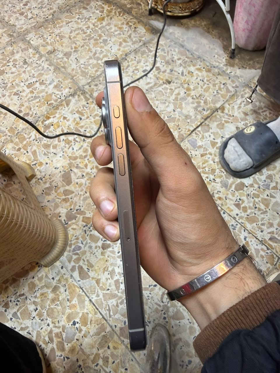 ايفون 15 برو ماكس
للبيع
ذاكره ٢٥٦
بطاريه ٨٤
جهاز فقط مبدل شاشه تفصيخ مال جهازي الاخ ماكو اي فرق بشاشه و٣خيارات هم
السعر ٨٦٧
للاستفسار ***********
*********** العنوان بغداد الدوره
