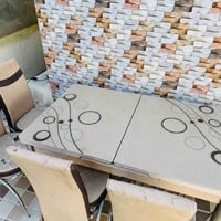 ميز طعام سلايت للبيع 6 كراسي السعر 125 الف الاتصال على الرقم 077663633...