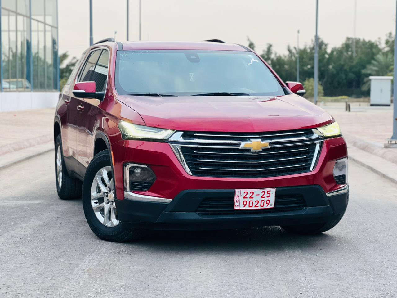 السلام عليكم شوفرليت  ترفلس موديل 2023
مواصفاتLtمعروفة 

مفتاح التشغيل بصمة وتشغيل عن بعد 

3 قطع تبريد 

5 بصمات ابواب 

صندوق كهرباء 

كشانات الامامية كهرباء 

تدفئة بالكشنات 

تدفئة مقود 

سايد بريك بصمة 

شاحن موبايل واير ليس 

مخارج UBS

رادار امامي + تحديد مسار 

رادار جانبي نظام النقاط العمياء 

اشارة بالمرآة 

شاشة قاصة تدعم نظام الاندروي

كشافات امامية زنون 

حجم الاطارات 18 انج ويل كب 

حجم المحرك 6 سلندر  3600 

ناقل الحركة 9 نمر 

عداد المسافات الحالي 7500الف مايل 

السيارة فحص موقت اربيل كاتي

الضرر جاملغين وباب

جميع صور المزاد مرفقة بالمنشور 

عنوان بغداد رقم الهاتف ***********
