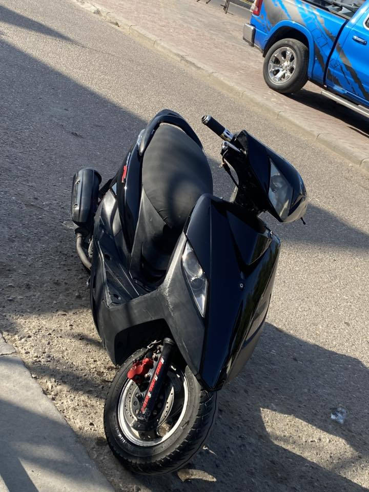 سلام عليكم شباب ماكس ثعلب gtr 140  الدراجه فول نكره سلف هندر كهربائيات كلها شغاله بك لات اشاير لايت زنون صدر أمامي دبلات خلفيه كلجات كلها شغاله مكينه ناعمه وحلوه ترايك وين ما يعجبك الدراجه كامله مكمله شغل وطلع مكاني بغداد البياع رقم وتساب ***********السعر 650 وبيها مجال
