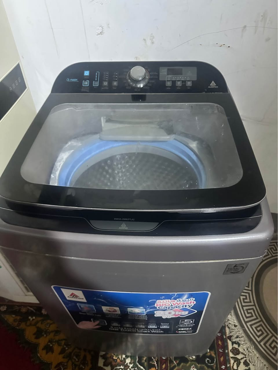 غساله الحافظ نظيفه ممستخدمه هواي 20 كيلو سعره 300 مكانه حي فارس الاتصال ع الرقم

‭0776 290 4332‬ كربلاء, العراق
