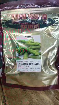 متوفر بذور باميا (Okra) صنف Clemson Spineless TM 31 من شركة Modesto.. ...
