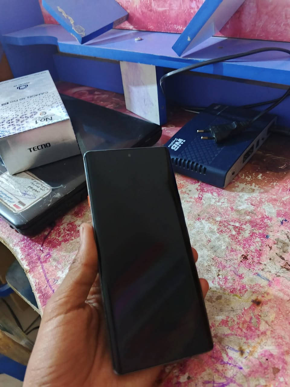جهاز تكنو كامون أربعين برو 5G مستخدم شي قليل كامل ملحقاتها ويا الكرتون ذكراه 256 رام 24 معالج ديمن ستي 7300 كأمر الخلفيه 50 ميكا بكسل سوني الاماميه 50 ميكا بكسل اصدار 16 جهاز مبدل شاشه من الوكاله الرسميه من تكنو شاشه سلسه  بطاريه 5200 شاحنه 45 واط

سعر 270

الرقم ***********

العنوان الناصريه المركز

