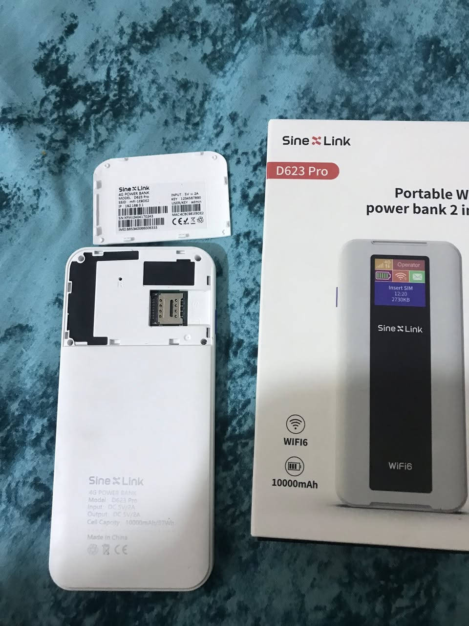 سلام عليكم راوتر جوكر اي شريحة يستقبل هوه راوتر هوه بور بنك 1000 ملي امبير سعره قفل 55 يوجد توصيل


**إذا كنت صاحب هذا الإعلان وتريد حذفه لأي سبب، رجاءا أرسل رسالة إلى الدعم الفني**