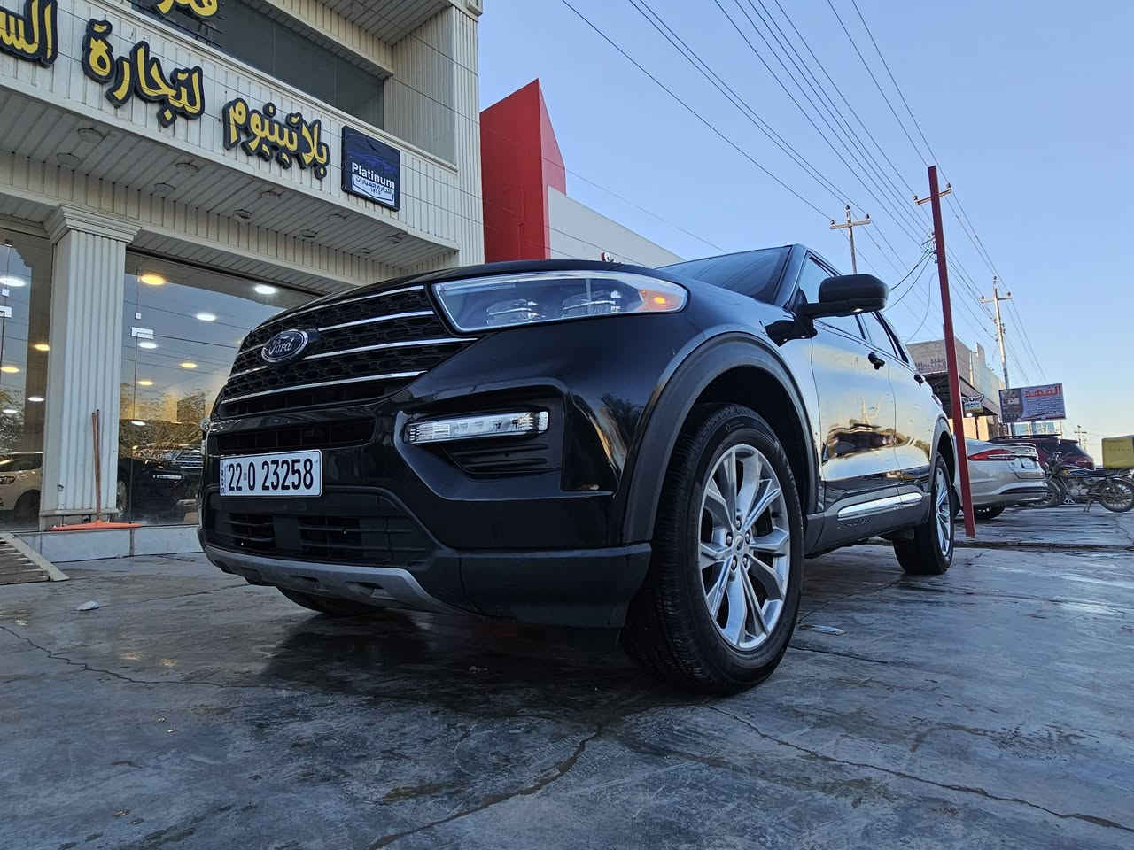 معرض ⚜️PLATINUM⚜️ لتجارة السيارات
سامراء⚜️شارع كراج بغداد⚜️ قرب فلكة العلوة 

***********
***********
دخول جديد للبيع او المراوس 

FORD EXPLORER XLt 2024
💠 الفئة XLT 

💠 الموديل 2024

💠 اللون / اسود ملكي

💠 عداد المسافات 16500 mil

💠 حجم المحرك 4 سلندر توربو
 
💠 القدرة الحصانية 300HP 🐎🐎🐎

💠 اللوحات / اربيل

💠 المواصفات 
▪️بصمة 
▪️دخول ذكي 
▪️تشغيل عن بعد 
▪️مثبت سرعة 
▪️قيادة آلية 
▪️تحديد مسار 
▪️رادار جانبي 
▪️رادار امامي 
▪️حساسات خلفية 
▪️كاميرا خلفية 
▪️اوتو ستوب ستارت 
▪️تنبيه سرعة الشارع
▪️فور ويل درايف 
▪️مانع تصادم وتحذير 
▪️كشن كهرباء 8 حركات 
▪️كشن تدفئة 
▪️كشن جلد لونين 
▪️وضعيات قيادة 
▪️اوتو هولد 
▪️نفكيشن 
▪️كشن VIP
▪️صندوق كهرباء 
▪️تحكم ستيرن 
▪️مانع انزلاق 
▪️كشافات ضباب 
▪️اوامر صوتية 
▪️ستيرن تدفئة 
▪️اندرويد اوتو 
▪️كير 10 سرعات 
▪️تبريد 3 قطع 
▪️ويل 20 كروم 
▪️سايد بريك بصمة 
▪️هوك سحب 

💠 الضرر / جانبي شي بسيط بين الباب والجاملغ

💠  رقم الشاصي/  مرفق

💠لمعرفة السعر اكتب تم يوصلك الرد
