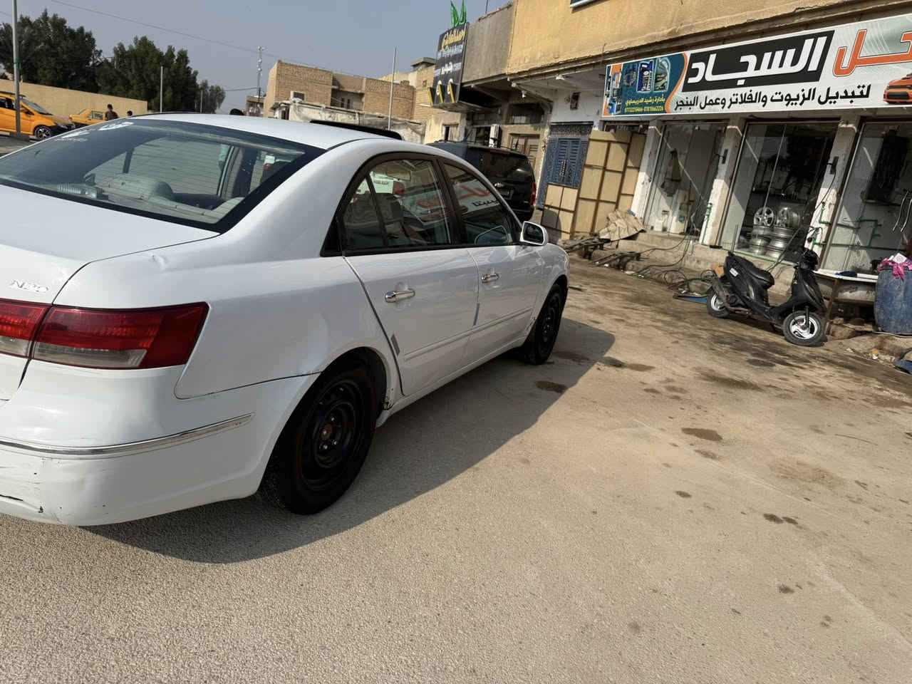 سلام عليكم سوناته خليجي ٢٠٠٦ محدثه ١٠ مكينه ٢٠٠٠ مكينه كير حداديه تخم تاير سياره جاهزة من كلشي رقم نجف دولي بيه جاملق امامي مبدل اصلي وبيه قطعتين صبغ سعر ٨٨ مبيه مجال بصيط اي ستفسار ***********
