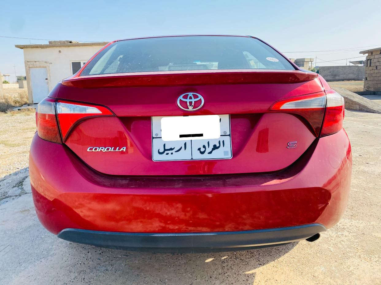 السلام عليكم للبـيع كورلا 2016 S رقم أربيل صورة الفحص موجوده بالمنشور مكانها قضاء الحويجة السعر 124 الشراي يتصل //***********
