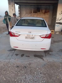 سوناتا  2013مصبوغه عام اثر حالوب   تبريد شغال حداديه جديده مكان مفرك غ...