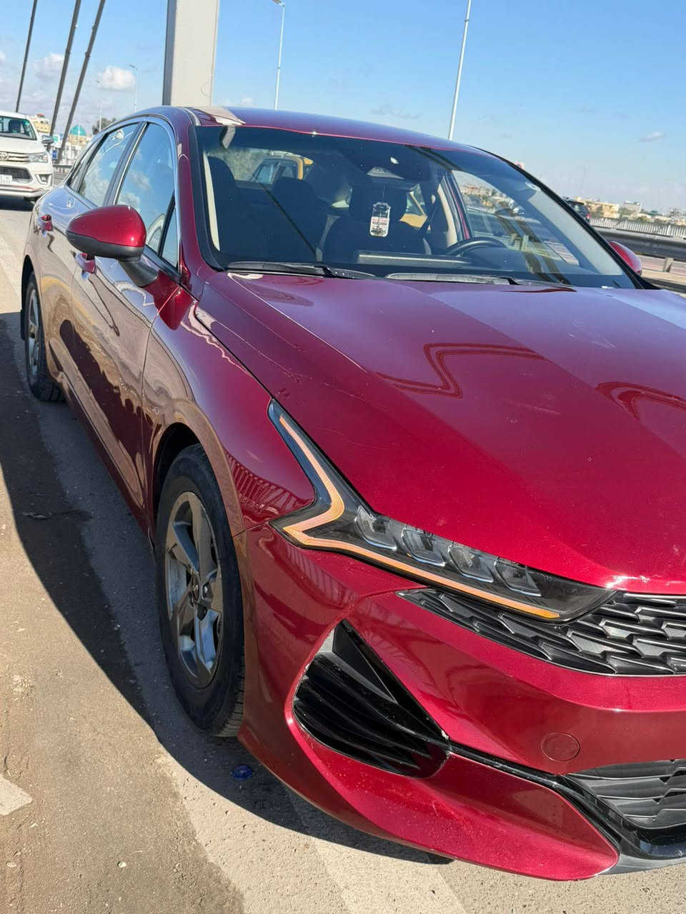 السلام عليكم. K5. موديل  2024  وارد امريكي السيارة
بأمريكا جاملغ وباب وبيها بأمريكا كلير جاملغ وبنيد سياره جديده بل عافيه عل يأخذها  
 

 حجم المكينه : 1.6 تيربو
المسافة المقطوعة :68 ميل
                       
                    
مواصفاتها
1.شاشه
2.بصمه
3.ويل كب 
5.تشغيل عن بعد
6.رادوات
7.بصمة ابواب
8.صندك يفتح عن الاقتراب
9.اشاير بالمري
10. كشافات
12.كشنات كهرباء
13.حساسات خلفيه
14.هيترات بالكشنات
17.هندبريك بصمه
18. اوتو هولد

#السعر : 168

***********

  
مكان السيارة بغداد الطوبجي
