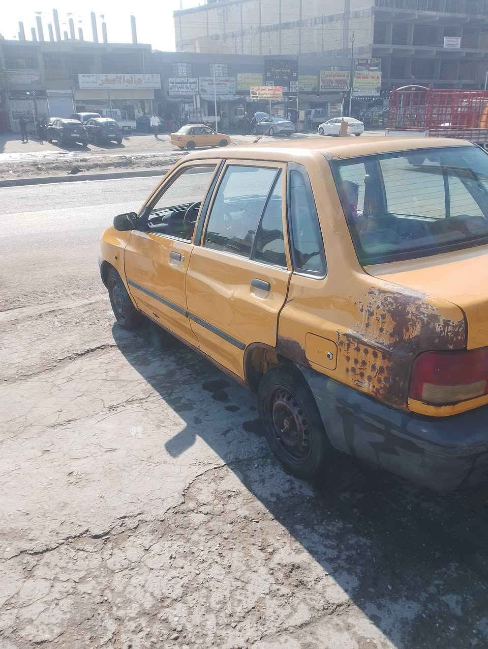 سلام عليكم سايبا موديل 11 بسمي جاهزه سياره السعر 20 ورقه وبيها مجال العنوان بغداد حي الرقم ***********
