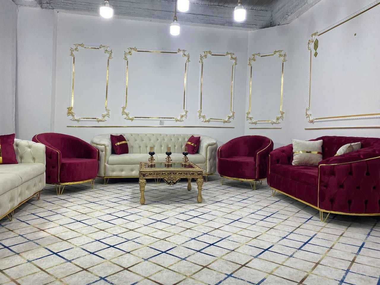 عرض لمدة  اسبوع 😍😍

موديل مقجج

تخم شغل عراقي موديل تركي عشر مقاعد خمس قطع   قنفتين ثلاثي وقنفه ثنائيه وكراسي عدد 2اضافه  كوشات هديه عدد 6
السعر730فقط  ❤

10مقاعد 730
8مقاعد 620
7مقاعد 550
  5مقاعد 440

خمس قطع اثنين كبيرة ثلاثيه وحده وسط ثنائية و كرسيين مع كوشات عدد 6
جميع الالوان متوفره
توصيل داخل بغداد5
اطراف 15

القاعدة خشب كله بلوك 18مل
القماش چگور قديفه ثكيل او حسب الطلب متوفر انواع الاقمشه 
الاسفنج مميز اول مضغوط علو الاسفج 7سم 

❇️قياسات القنفات ❇️
190سم  القنفه الكبيرة ام ثلاث مقاعد 
150 سم القنفه الوسط ام مقعدين 
75 سم  الكرسي

العمق الكلي للتخم  75 سم عرض المقعد الصافي
ضمان حقيقي للامانه 5سنوات 

❌❌❌لا تدفع المبلغ اذا  اجاك يختلف عن الصورة❌❌❌

للحجز ارسل
 الصورة 
والاسم 
ورقمين موبايل
والعنوان
على الخاص
الي يريد طبله سعرها 50

اذا قماش وتر برو فرق 50الف

الرجل الضخمه 100الف بغداد, العراق


**إذا كنت صاحب هذا الإعلان وتريد حذفه لأي سبب، رجاءا أرسل رسالة إلى الدعم الفني**