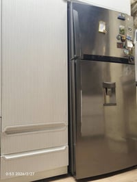 ثلاجة ال جي الاصلي ١٨ قدم عرض ٨٠ سم انفيرتر سمارت وتقنية فرش هايجن لحف...