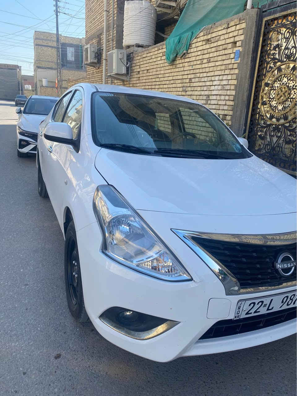 نيسان صني هندي موديل 24  ماشيه ٤٠ الف بيها بارد بطرف الصندوك   *********** البصرة, العراق
