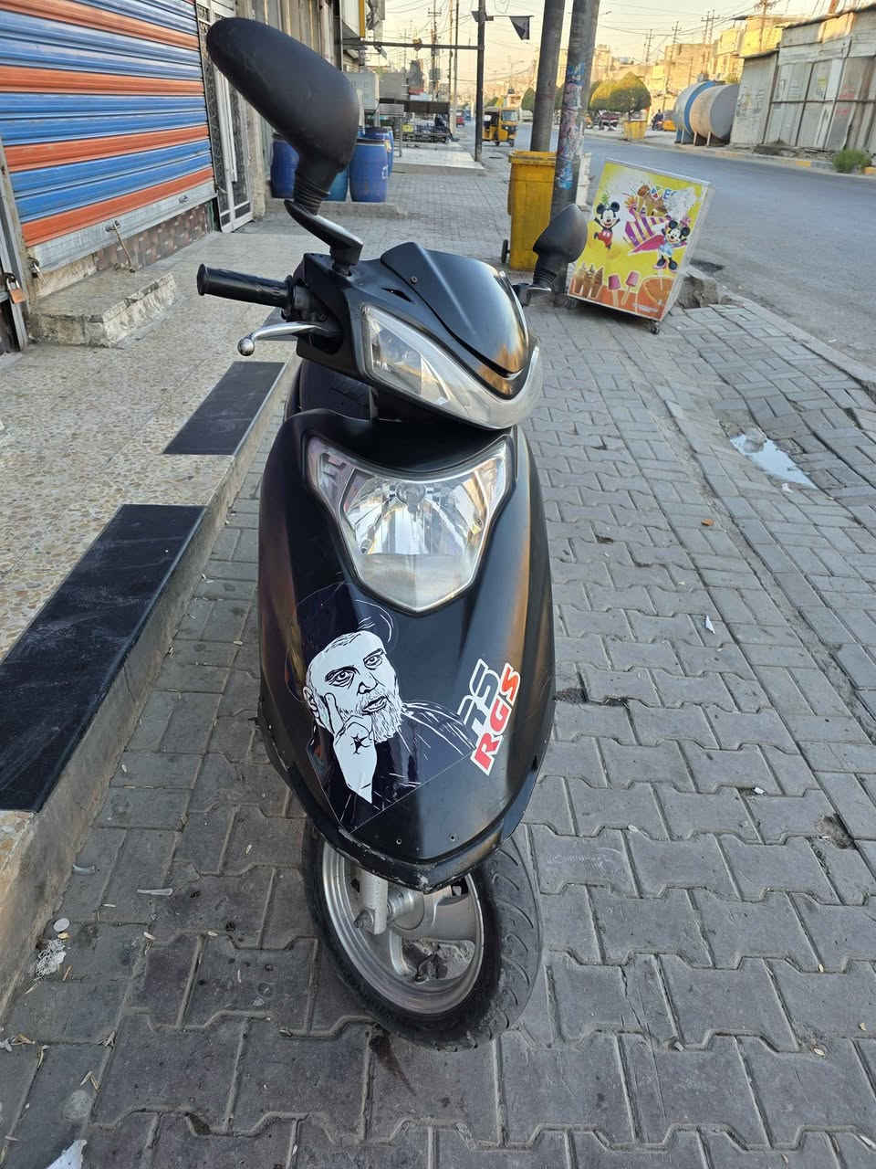 ‎السلام عليكم دراجة مكينة خير من الله جلبة مال شارع 
مكفولة من السرقة ومكينة برغي ما مفتوح‎ بغداد, العراق


**إذا كنت صاحب هذا الإعلان وتريد حذفه لأي سبب، رجاءا أرسل رسالة إلى الدعم الفني**