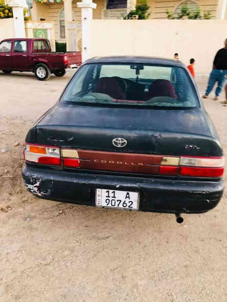 كورلا موديل ١٩٩٧ محور كير  خير من الله محرك بي تبخير  بسيط تخم تاير باتري جديد صدر جديد مكان سياره ديالئ ناحيه السلام السعر 45 رقم صاحب السياره ***********
