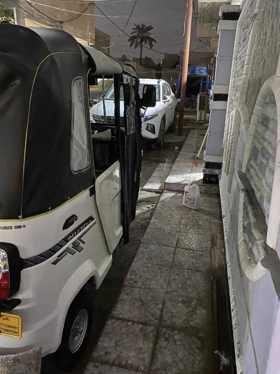 السلام عليكم تكتك تيفس نضيفه كلش كفاله عامه تكتك موديل 2023مكفوله التكتك رقم بغداد وسنويه وهزه جديده التكتك  أي اخياسات مابيها ***********
