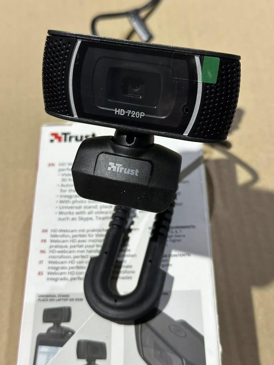 كاميرا كمبيوتر ويب كام Trust Trino HD 720p مع مايكروفون مدمج ١٠ الف


**إذا كنت صاحب هذا الإعلان وتريد حذفه لأي سبب، رجاءا أرسل رسالة إلى الدعم الفني**