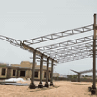 مسقفات محطة الوقود • مخططات وزارة النفط • النجف الاشرف