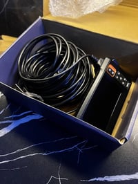 هذه كاميرا منظار داخلي صناعية (بوريسكوب).  تُستخدم لفحص الأنابيب، المح...