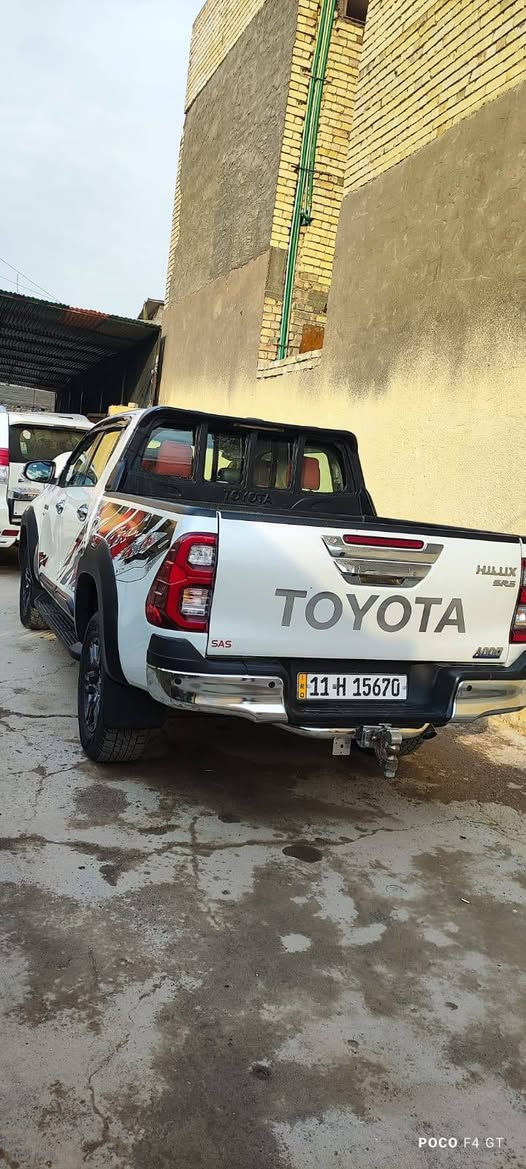 هايلوكس 2025 ساز 6 سلندر  فول مواصفات مكفوله كفاله عامه مكلف بل نشر 
***********
