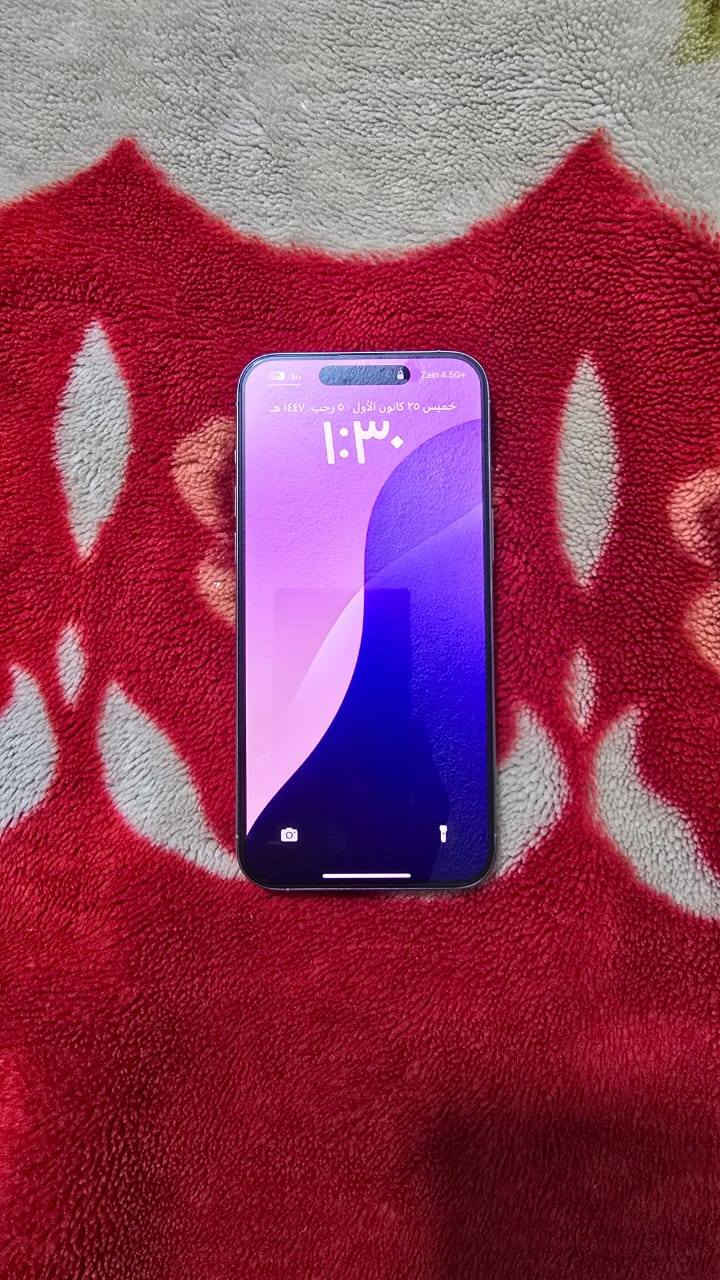 ايفون 15 برو ماكس ذاكرة ٢٥٦  ، نضيف جدا  مابي اي شخط  ، شرق اوسط
السعر مليون و 250  ، العنوان بغداد / ابو غريب _ الحصوة
***********
