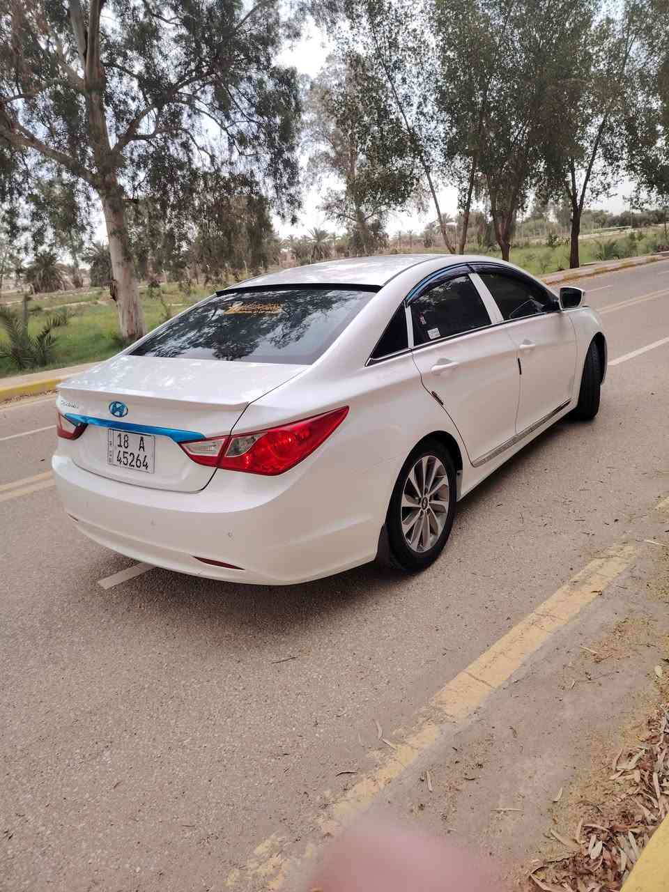 السلام عليكم للبيع سوناتا 2014 خليجي مكفوله رقم بابل محرك 2400 فول مواصفات عدى الفتحه شفتات تحكم ستيرن حساس كشن كهرباء مدوشمه كشنات وارضيه منظومه زنون سياره ماتصرف عليها ولاتتعب تراي وين مايعجبك روح السعر 140 وبيها مجال قليل كلش اي استفسار اتصل على الرقم *********** مكان بابل
