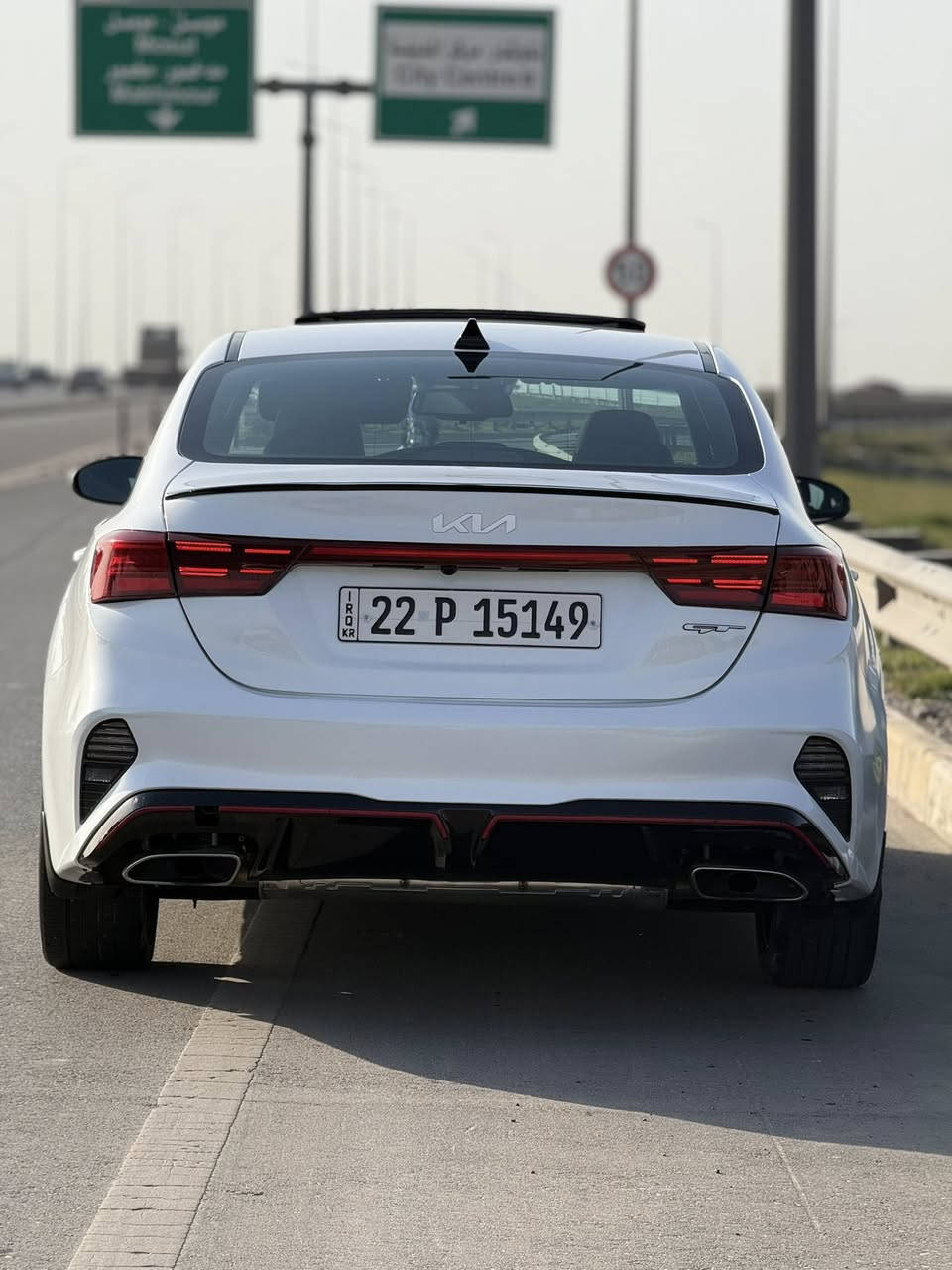 فورتي جي تي 2023🇨🇦
🇨🇦KIA FORTE 2023White
موديل :2023🤍
المحرك : 16توربو 
الحالة : 4 قطع صبغ 
بدون دواخل ايرباك برده فقط
العداد :37 الف ميل
المواصفات:GTفول1؛1   
‏رادار امامي 
كشن حار بارد ♨️❄️
ستيرن هيتر ♨️
كشن خلفي هيتر 
‏ثلاث أنظمة قيادة
كشن جلد 
كشن كهربائي 
سلايت بصمه 
شحن وايرلس 
لايتات زينون 3عدسات
سقف اسود 🖤

السعر : 143$ 
مرقم اربيل

📞☎️
***********
