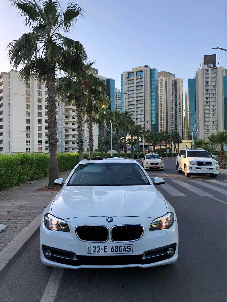 ‎سلام عليكم   
‎‏BMW F10 528i :    للبيع او مراوس

BMW 2014 وارد خليجي صفر شركة العروش (BMW)اربيل
‎بدون صبغ   كلها بلاد شركه محرك 528 4سلندر تيربو
‎ فقط ٣ اماكن كد شبر pdr
‎مواصفات
‎-بصمه
‎-سلايت /لايتات متحرك و ليد امامي و خلفي ،ادبتف / مرايه داخليه +الجانبيه  شفط / شفتات ستيرن +تحكمات ستيرن  اوتو هولد

‎٥ بردات بلاديه و برده متحكم كهربائي↕️ 
‎حساسات اماميه و خلفيه و كامره ٣٦٠ درجه و باركينك  و ٤ وضعيه قياده

Eco pro / اقتصاديه جداً
‎نضام القياده
comfort / Sport / Sport +

‎اناره ترحيب خارجيه و عليها شاشه لمس اصليه BMW  و بعد بيها مواصفات مذاكرها سياره جديده ماشيه 175 الف 

‎سياره رقم اربيل ب اسمي  هزه و فحص و سنويه و رقم كلها جديد  حداديه 100% سيرفس كامل مسوي 

‎سياره ب اسمي  رقم و هزه كلها جديد تحويل ثاني يوم     ***********
‎ مكان سياره اربيل السعر 185
‎‏ أربيل, العراق
